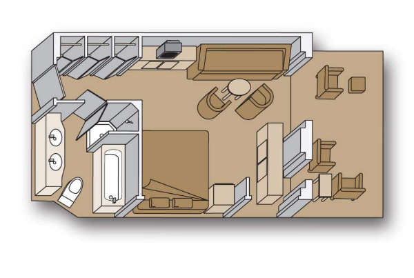 Interior Stateroom plot